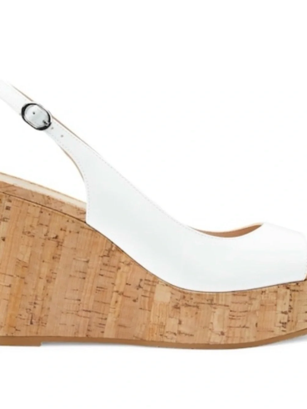 Stuart Weitzman Riviera Cork Wedge Sandals